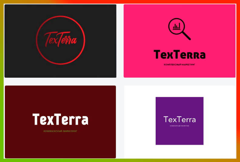 логотипы TexTerra